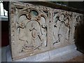 SO8035 : Carvings on a memorial tomb by Philip Halling