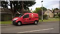 TF1505 : Royal Mail van on Peakirk Road, Glinton by Paul Bryan