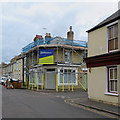 Sturton Street: scaffolding from St Ives