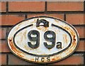 Bridge 99a numberplate