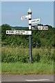 SCC Fingerpost at Woolson Moor A358