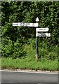 SCC Fingerpost on A358, for Bicknoller