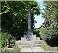 Restored mercat cross, Woodhead