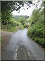 Road into Alswear from Mariansleigh 