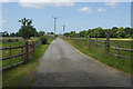 Track to Thornleigh Park Farm