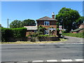 Cottage on a road junction