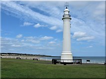 NZ4059 : Old South Pier Lighthouse, Roker Cliff Park, Sunderland by G Laird