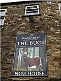 SE0399 : Inn sign, The Buck Hotel by Andrew Curtis