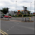 Redmarley Road twin pelican crossings, Oakley, Cheltenham