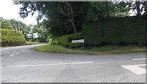 J0125 : The Aghmakane Road junction on the B113 at Surgan Brae by Eric Jones
