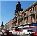 Roadworks in Knowsley Street