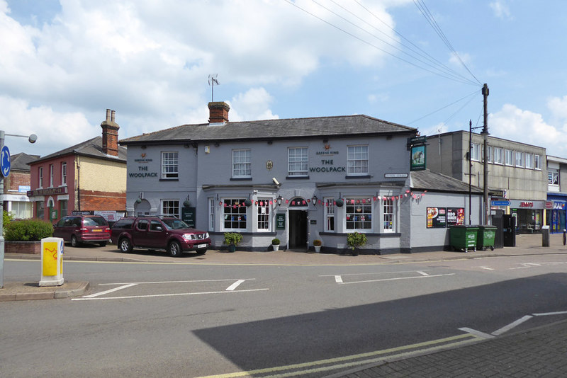 The Woolpack, Haverhill © Robin Webster :: Geograph Britain and Ireland