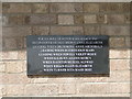 Memorial plaque to eight W.R.N.S. Wrens