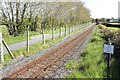 The Welsh Highland Railway at Pant Farm Crossing