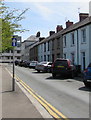 One-way sign, South Market Street, Newport