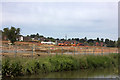 Development beside the Oxford canal.