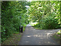 Footpath and cycleway along old railway, Haverhill