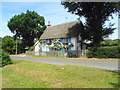 Thatched cottage beside Woodgreen Common