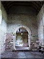 SO8629 : Deerhurst - Odda's Chapel - Looking from nave into chancel by Rob Farrow