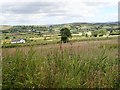 View across the Flurry River valley towards Carn Hill