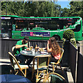 West Bridgford: lunch on a sunny day