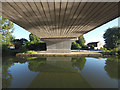 Underneath the A1174 Bridge