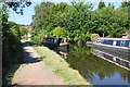 Narrowboats on the Staffordshire & Worcestershire Canal