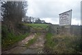 Gate into field