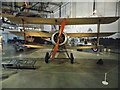 View of a Sopwith Triplane in the RAF Museum