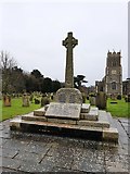 TM3698 : Loddon war memorial and Holy Trinity church by Helen Steed