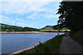 Path alongside Bottoms reservoir.