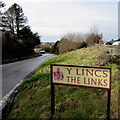 Y Lincs/The Links name sign, Burry Port