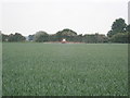 SE4963 : Crop spraying near Youlton by Eirian Evans