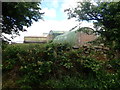 Farm buildings on the southern fringes of the village of Aghmakane