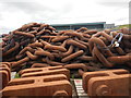 HU4643 : Chain pile by Andy Waddington