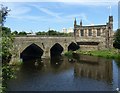 SE3320 : Wakefield Bridge and St Mary's Chapel by Alan Murray-Rust