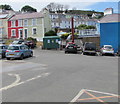 Western Power Distribution electricity substation at the edge of Rock Street Car Park, New Quay