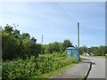 Bus shelter by B4290, Crymlyn Bridge