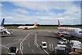 NT1473 : Busy scene at Edinburgh Airport by Bill Harrison
