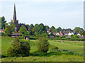 Farmland south of Brewood in Staffordshire