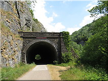 SK1272 : Monsal Trail: western portal of Rusher Cutting Tunnel by Gareth James