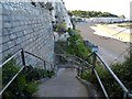 Steps down to Stone Bay