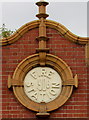 Fire Station 1906 roundel, St James Square, Cheltenham