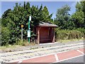 Bus stop and shelter