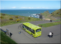C9443 : The shuttle bus at the Visitor Centre, Giant's Causeway by Humphrey Bolton