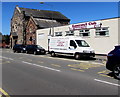 Baneswell Club premises and van, Newport