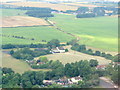 Plegdon Green from the air