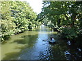 The Royal Military Canal in Hythe