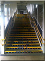 TM1543 : Stairs to the overhead walkway by Geographer