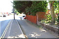 Lockhurst Lane approaching the Stag and Pheasant pub